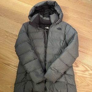 Womens North Face Down Parka